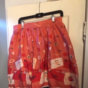 MODCLOTH “Love” skirt